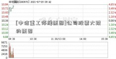 [中信重工停牌原因]公司股票大跌的原因